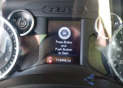 2020 Ram 1500 Big Horn 4X4 5'7 Box из США, поврежденный, VIN 1C6SRFFT6LN285787